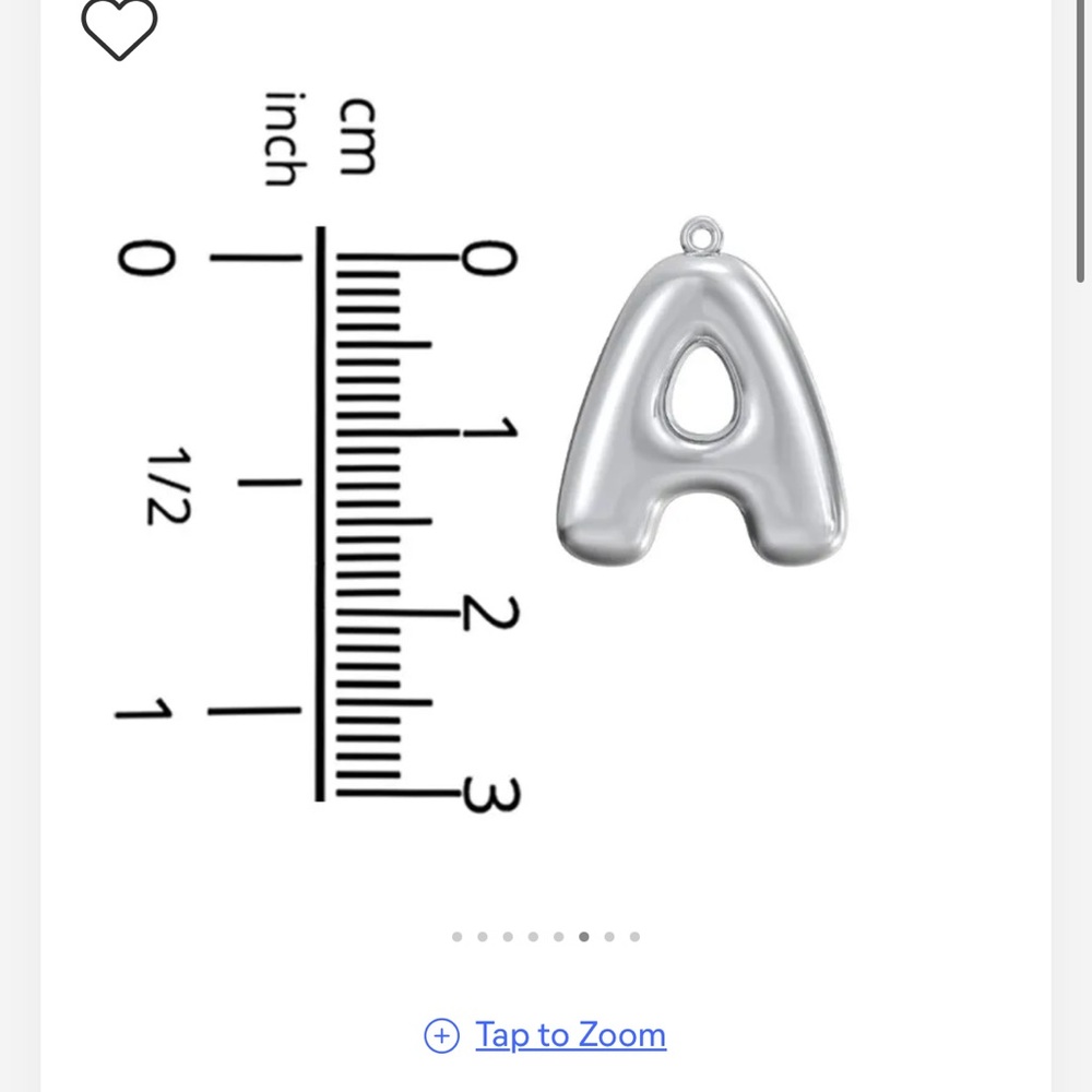 Initial Letter D Custom Bubble Initial Necklace B… - image 6